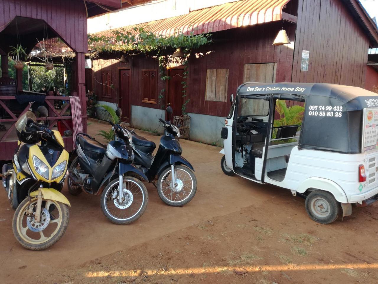 Bee Bee'S Chalets Home Stay And Trekking Banlung Exterior foto